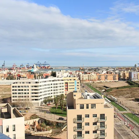 Apartment Oceanographic 1 Bedroom Apartment With Balcony & Sea View Valencia