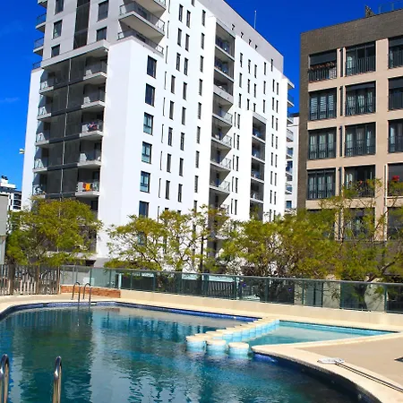 Oceanographic 1 Bedroom With Balcony & Pool Valencia